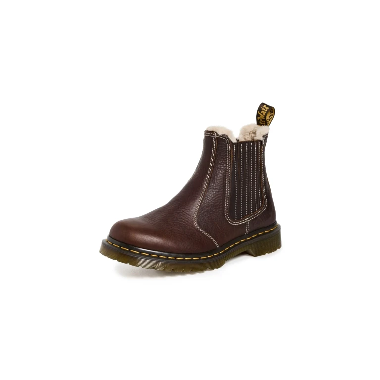 Dr. Martens 2976 Leonore Ii Dark Brown Grizzly Dark Brown 8