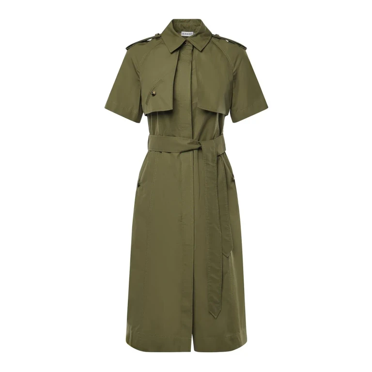 Burberry Maxi Robe - Vert