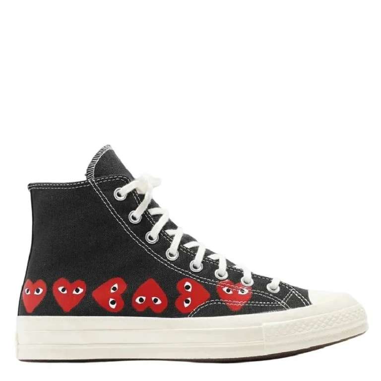 Comme Des Garcons Play X Converse Multi Heart Sneakers