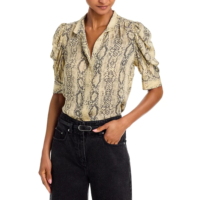 Frame The Silk Snake Gillian Top