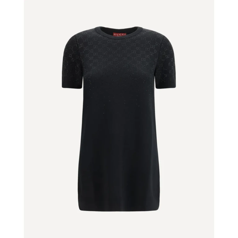 Robe courte Gucci en mélange de laine pour femme (Taille M)
