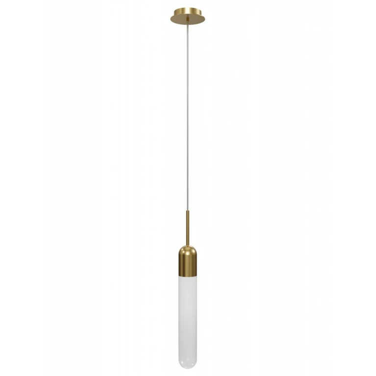 Aged Brass Pendant from the Tribeca Collection