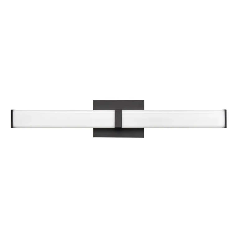 Matte Black LED Vanity from the Tron Collection