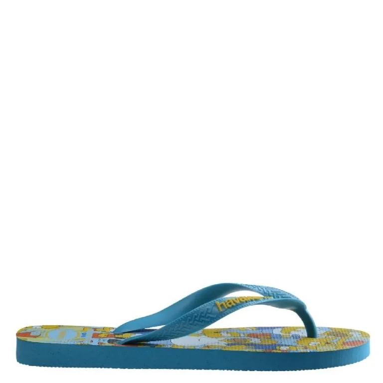 Havaianas Graphic Simpsons Print Rubber Flip Flop, Brand Size 45/46 ( US Size M 13 )