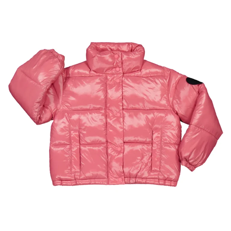 Save The Duck Kids Bloom Pink Luck Puffer Jacket