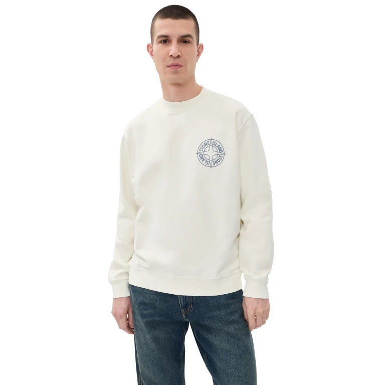 Sweat-shirt à col rond Stone Island