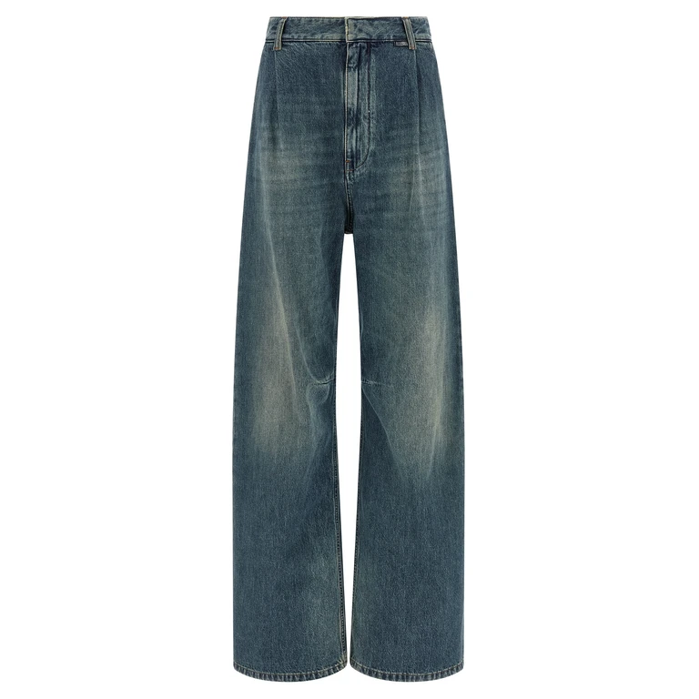 MM6 Maison Margiela Blue Cotton Jeans Denim Clothing - Women