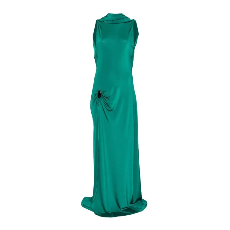 Raquel Diniz Robe Au Genou - Vert
