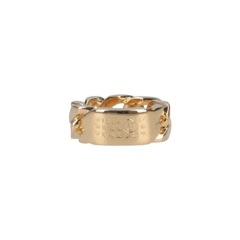 MM6 Maison Margiela Minimal Chain-link Ring
