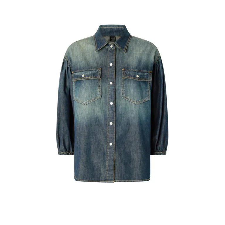 Shirt Woman color Denim (106596A37KPJC)