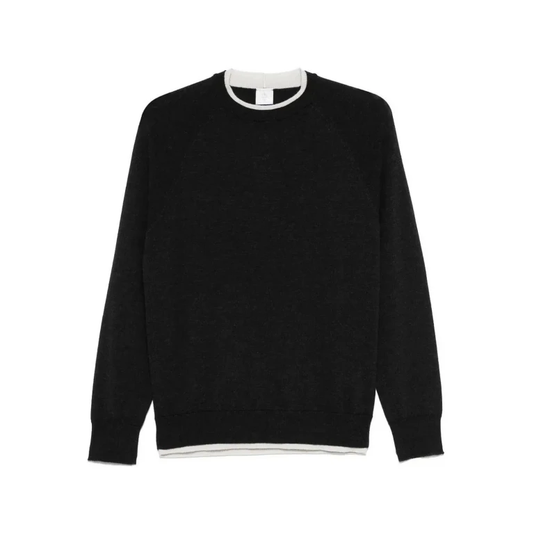 Eleventy Pull Col Rond - Gris