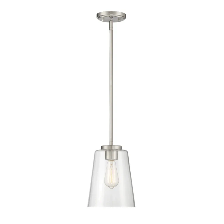 Savoy House Calhoun Mini Pendant in Satin Nickel - 7-1027-1-SN