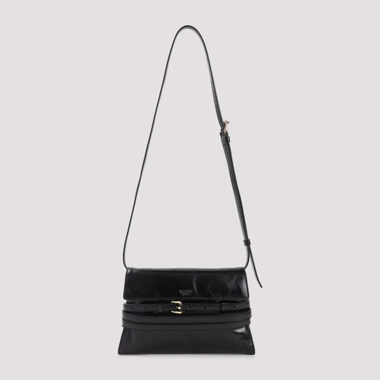 Sac à bandoulière en cuir Prada