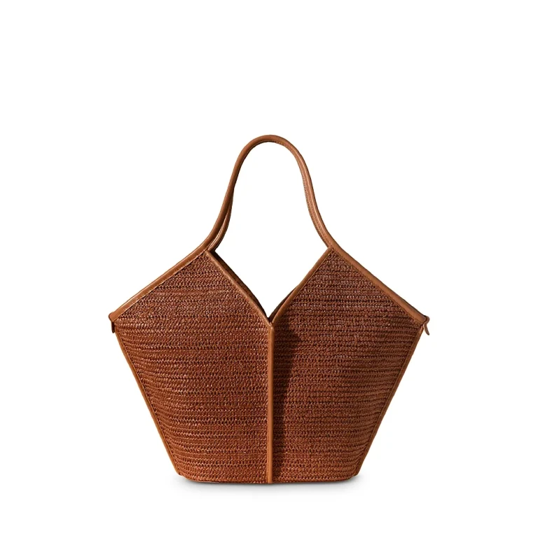 Hereu Calella Raffia Tote