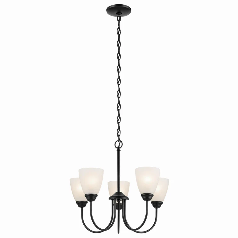 Black Chandelier from the Jolie Collection