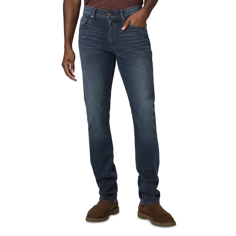 Paige Federal Straight Slim Fit Jeans in Etkin