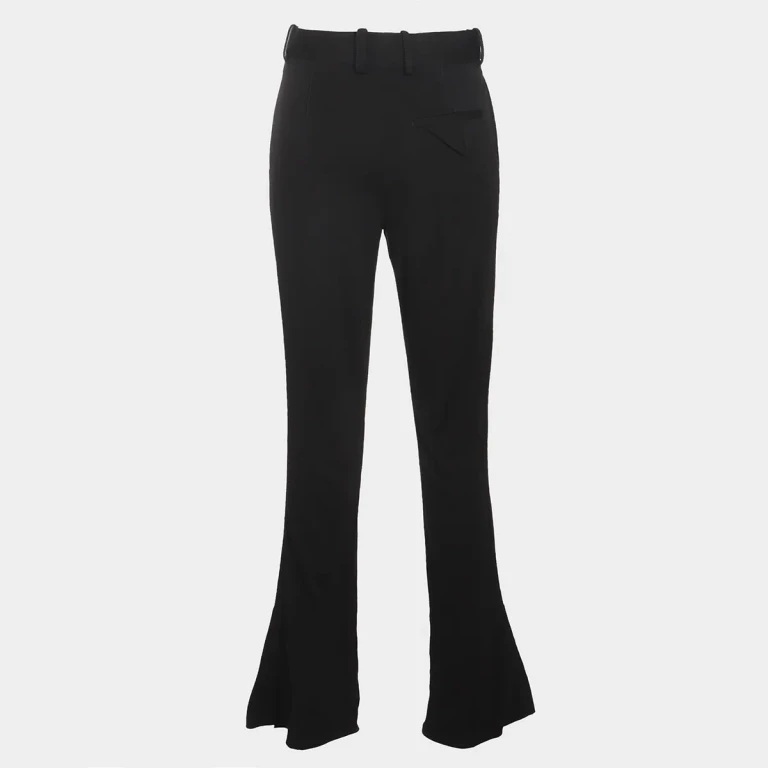 Bottega Veneta Black Viscose Pants