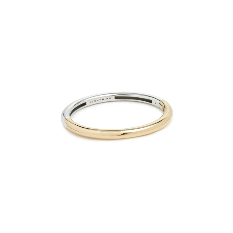 JENNY BIRD Gia Bangle High Polish Gold One Size