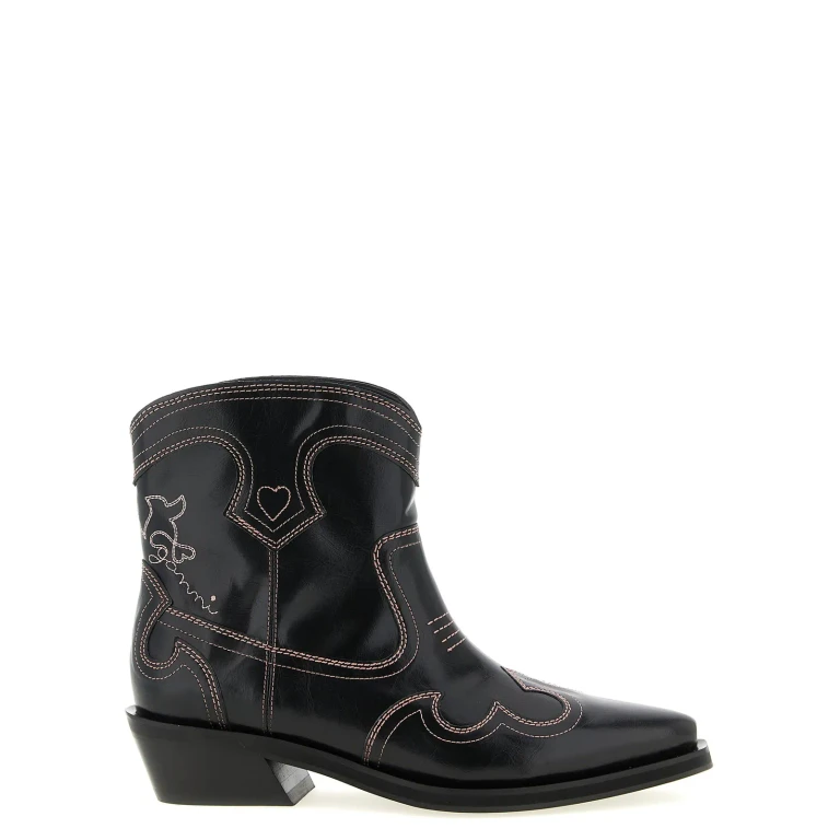 Botas Ganni - Negro