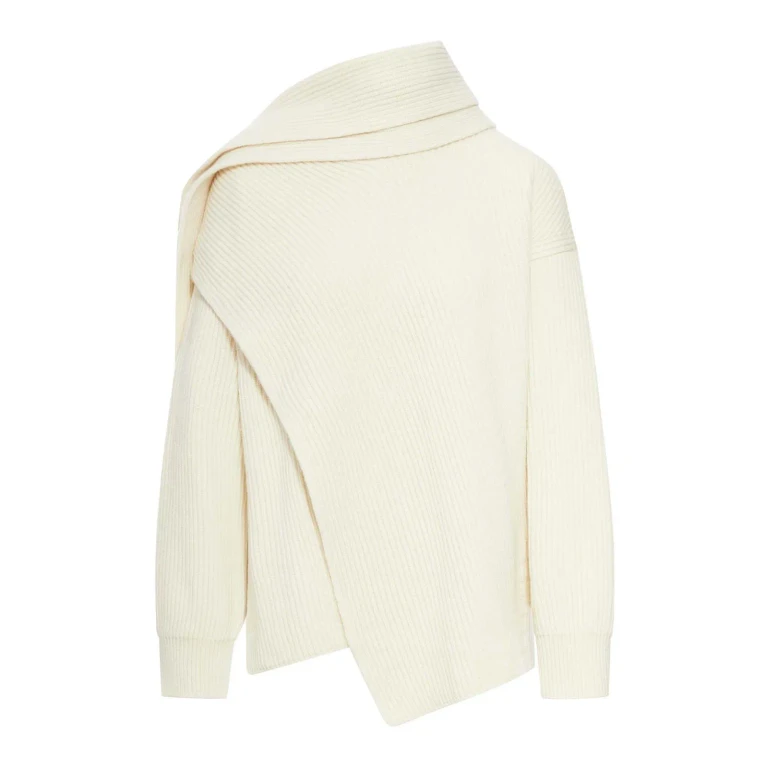 Jil Sander Pull Col Rond - Couleur Chair