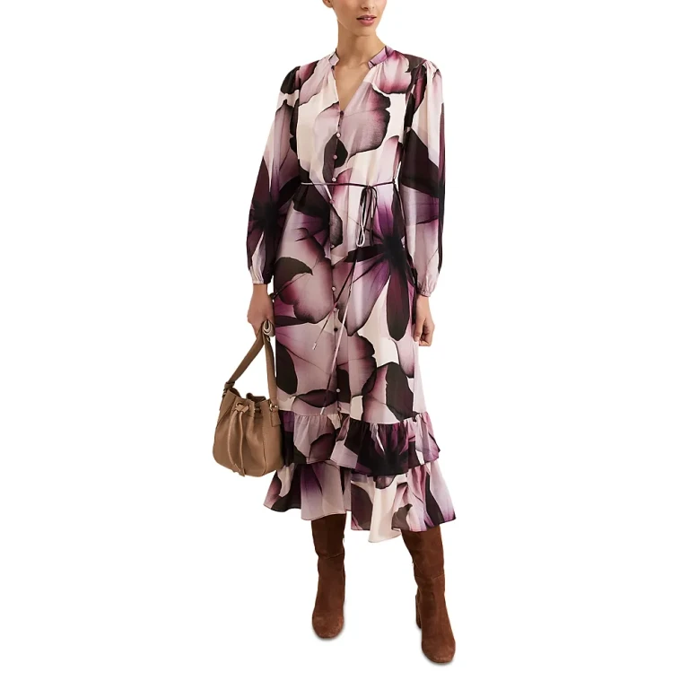 Phase Eight Clarra Floral Print Dress