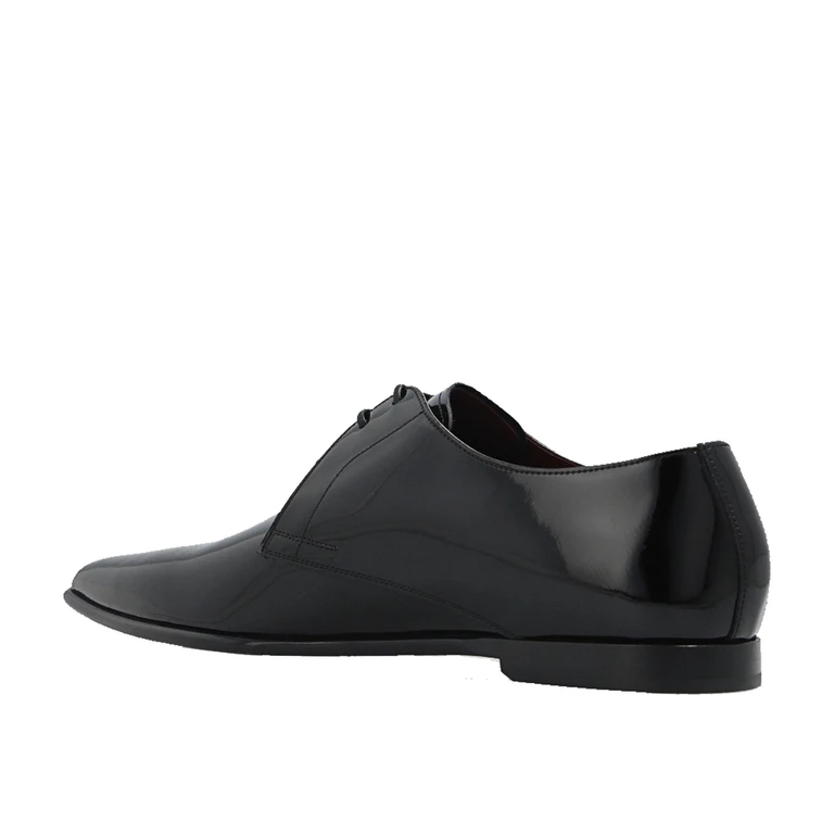 Dolce & Gabbana Achille Leather Derbies Black Calf - Men