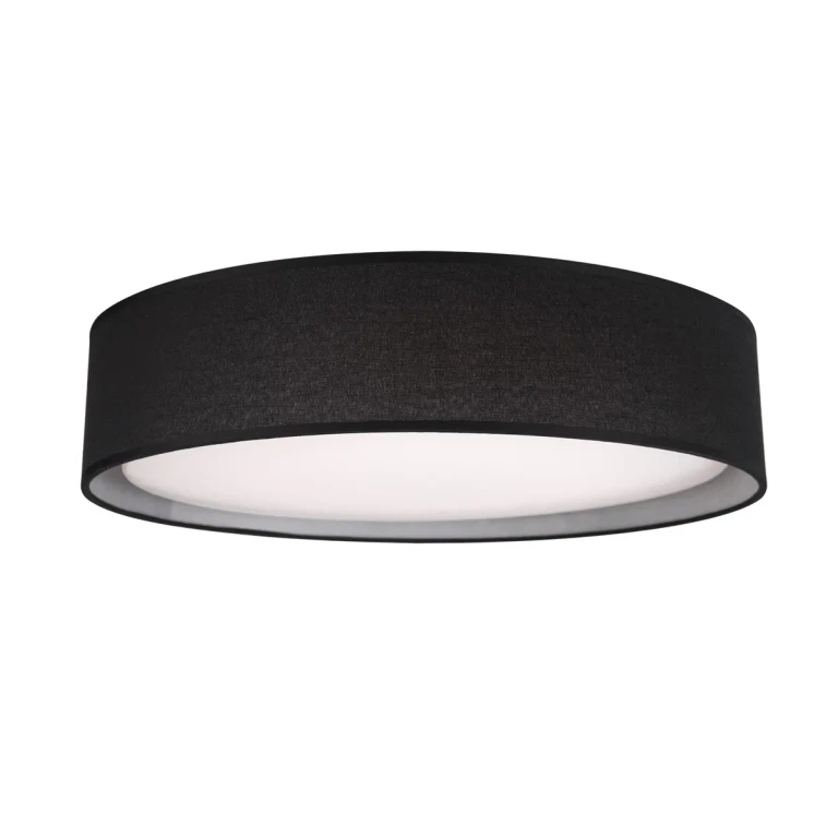 Black LED Flush Mount from the Dalton Collection