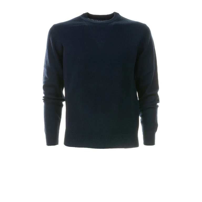 MC2 Saint Barth Sweaters Blue Lambswool - Men