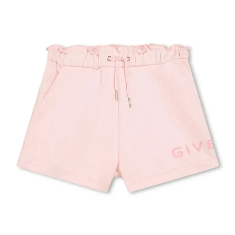 Givenchy Girls Logo Print Shorts