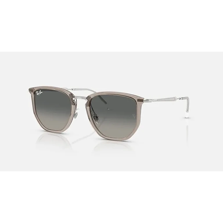 Ray Ban Grey Gradient Irregular Unisex Sunglasses RB4451 680271 53