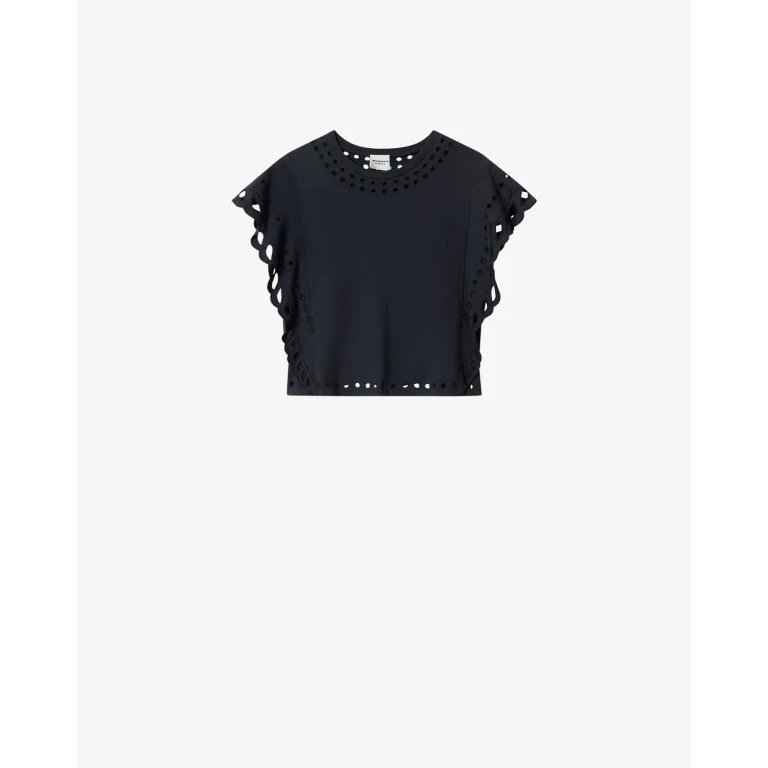 Tee Shirt Odyle - Femme - Noir Délavé - Taille XS - Marant Étoile
