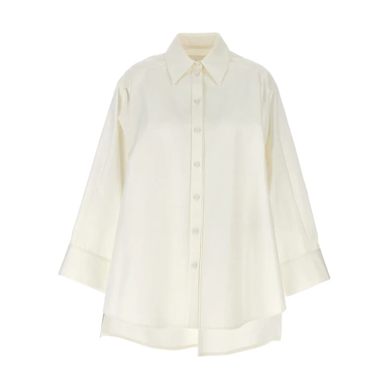 Jil Sander Herrenhemd Blau