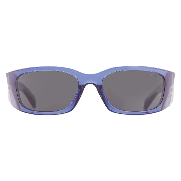 Prada Dark Grey Wrap Mens Sunglasses PR A19S 15R5S0 60
