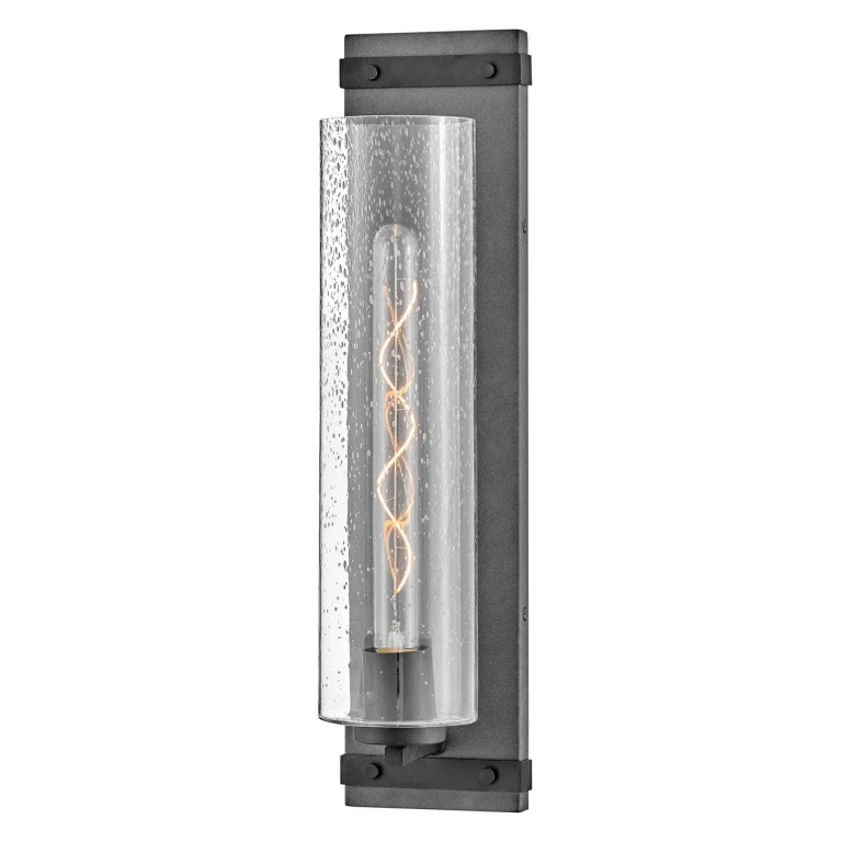 Aged Zinc LED Vanity from the Sawyer Collection