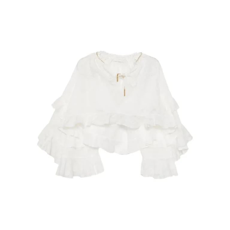 Zimmermann Blouse - Blanc