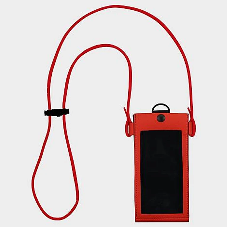 Nike Premium Phone Crossbody Bag in Red/Black