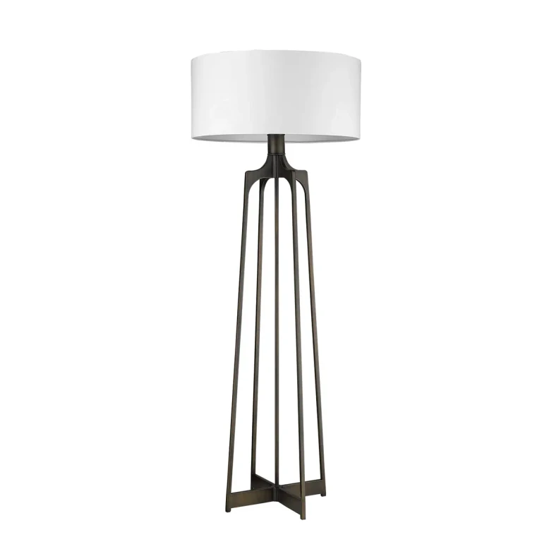 Oil-Rubbed Bronze One Light Floor Lamp from the Lancet Collection