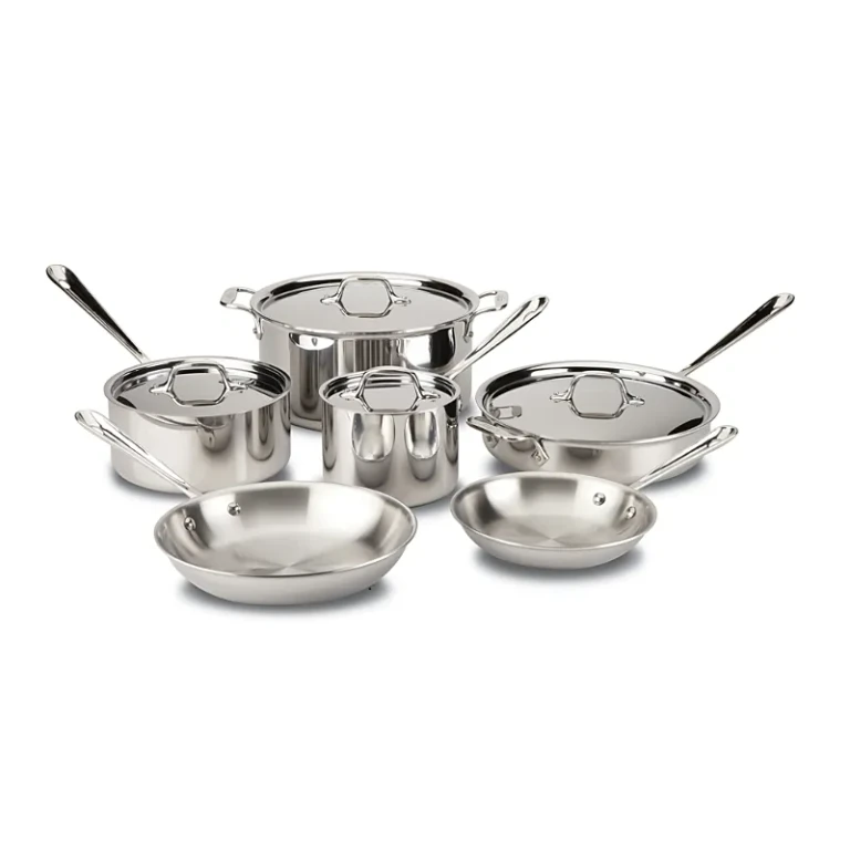 D3 Stainless Steel 10-Piece Cookware Set