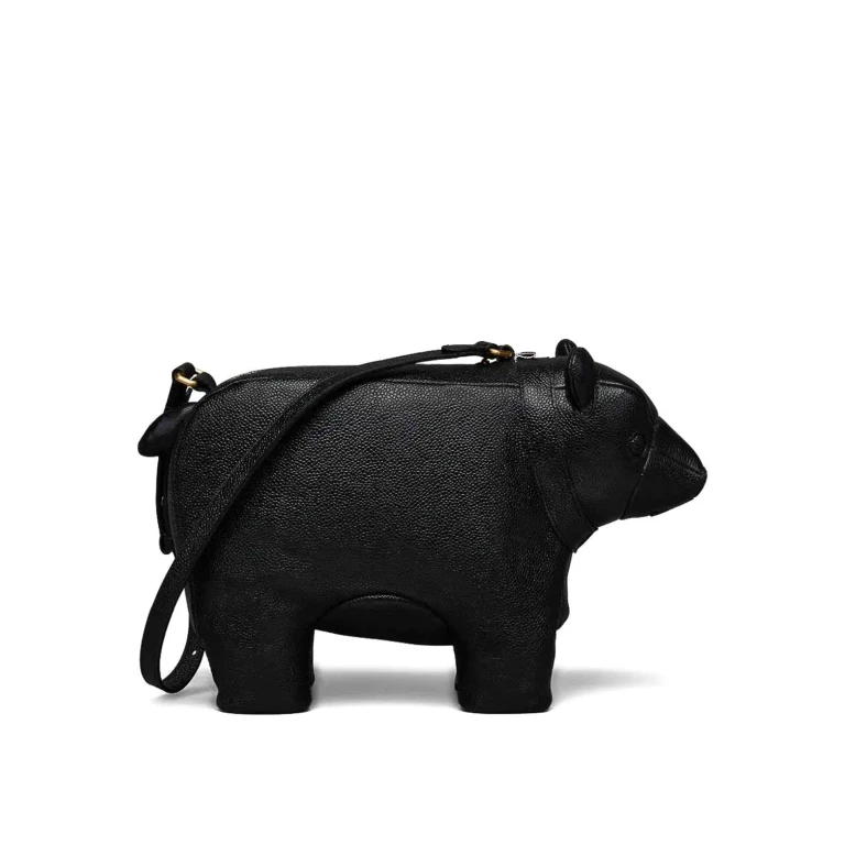 Thom Browne Sac Cabas - Noir