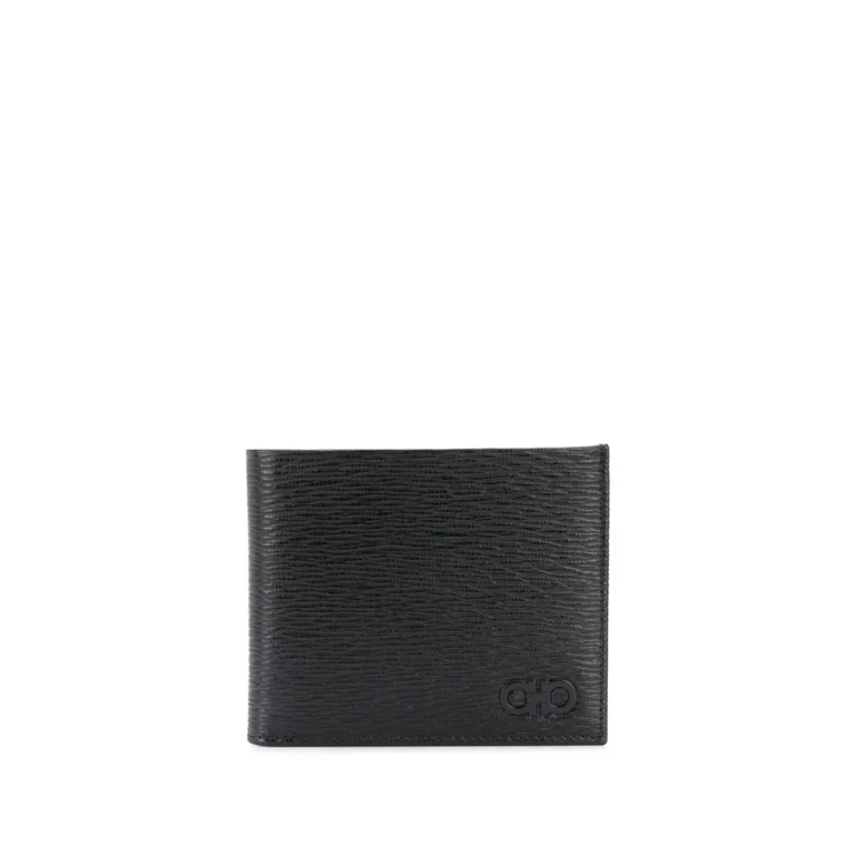 Ferragamo Gancini Pebbled Wallet