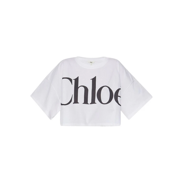 Chloe Baumwoll-T-Shirt