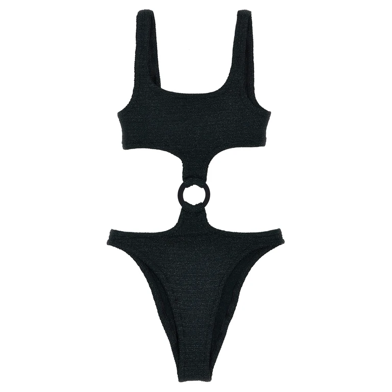 Mc2 Saint Barth Laurel one-piece swimsuit Black Beachwear - Women