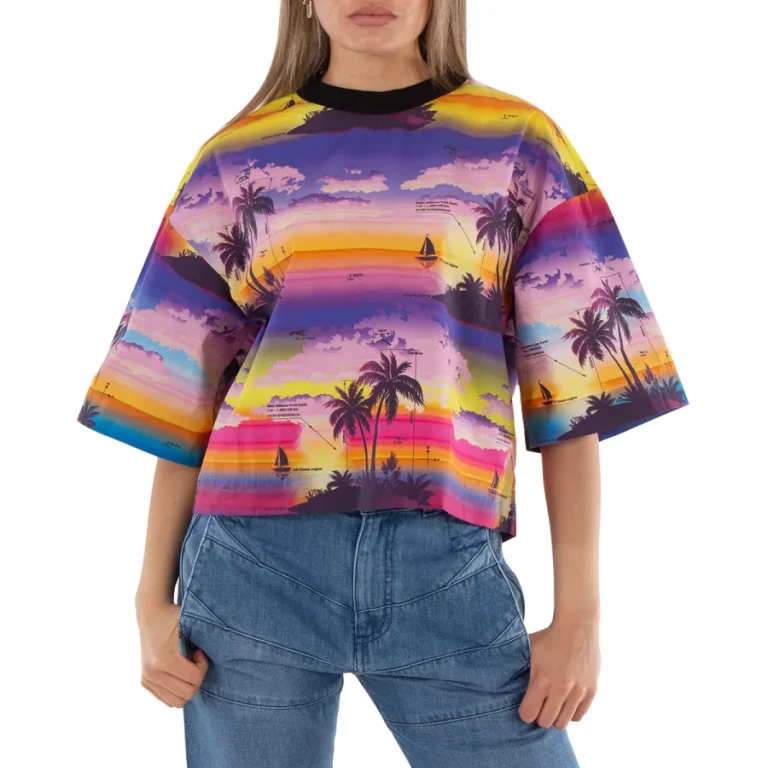 Multicolor Cotton Top
