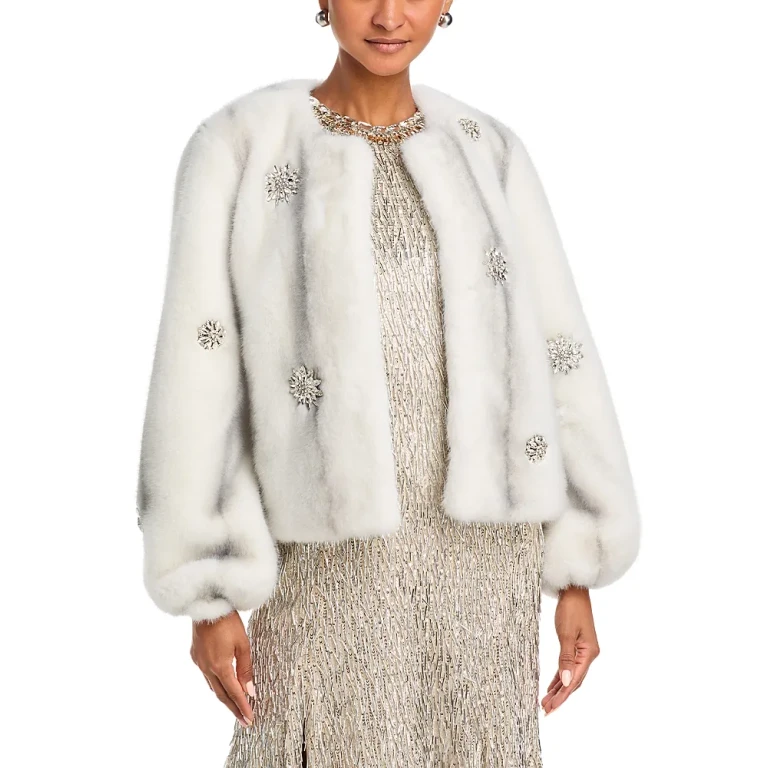 Cinq a Sept Benson Faux Fur Coat