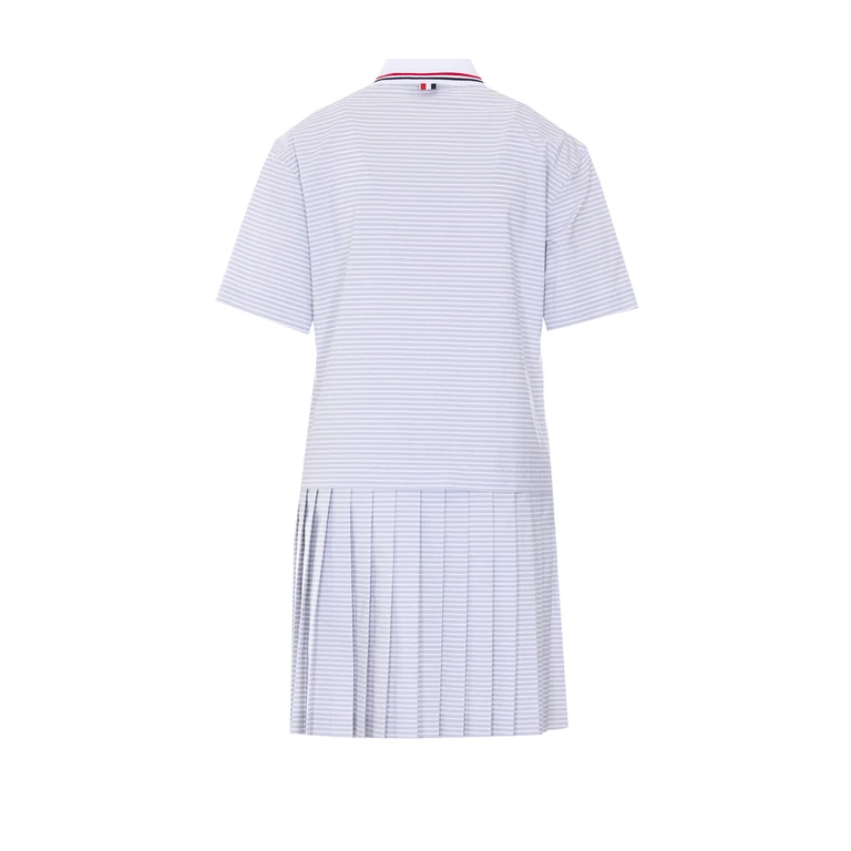 Thom Browne Dresses Grey Cotton - Women