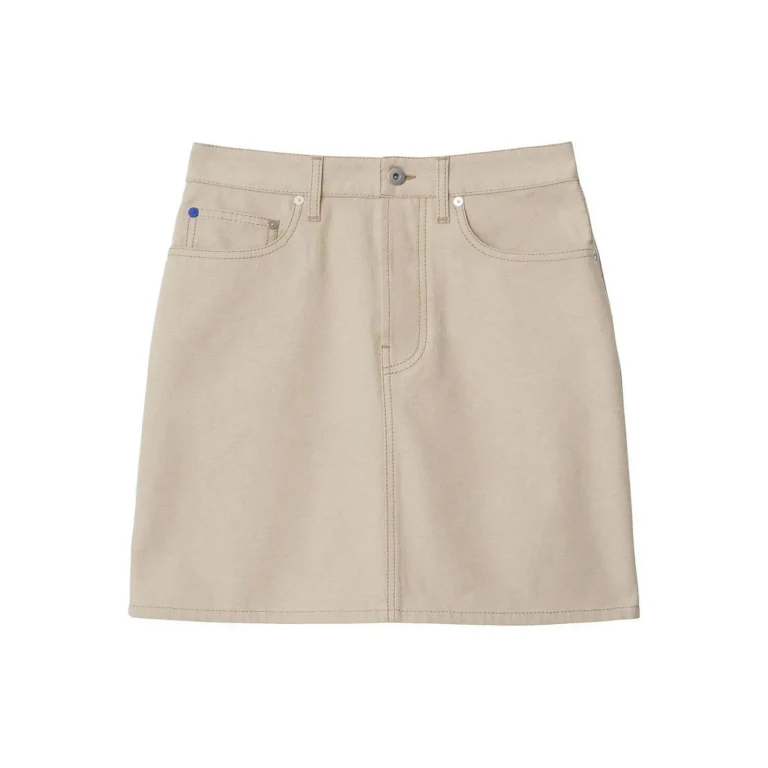 Burberry Jupe Midi - Beige