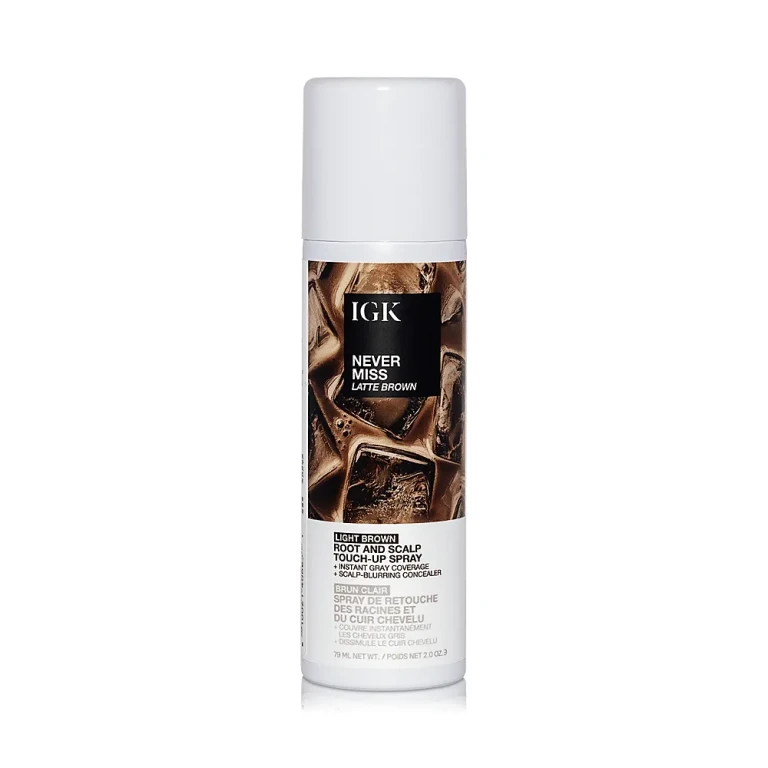 Igk Hair Never Miss Root & Scalp Touch Up Spray - Blackout 2 oz.