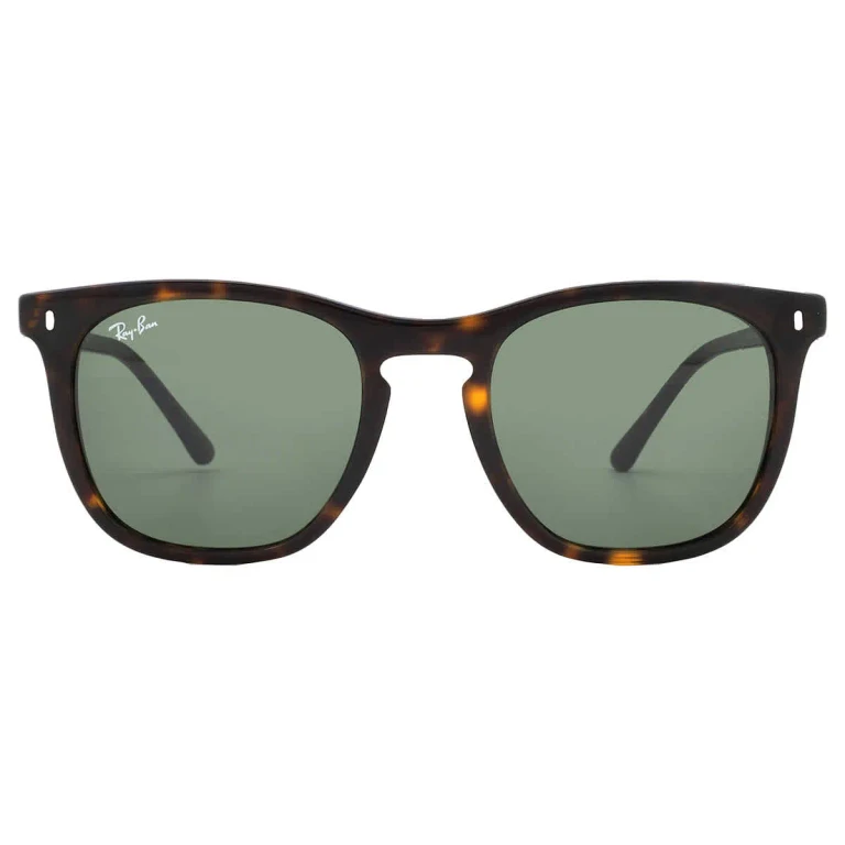 Ray Ban Green Square Unisex Sunglasses RB2210 902/31 53