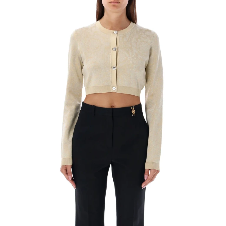 Versace Damen-Cardigan - Beige