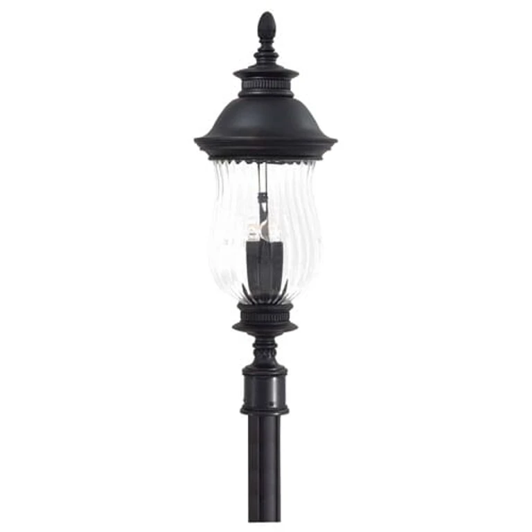 Newport 4-Light 33" Outdoor Post Light in Heritage